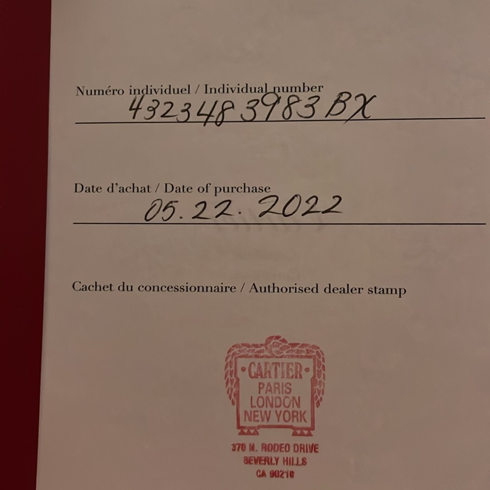 Cartier Must Watch with diamonds - Picture 8 of 8